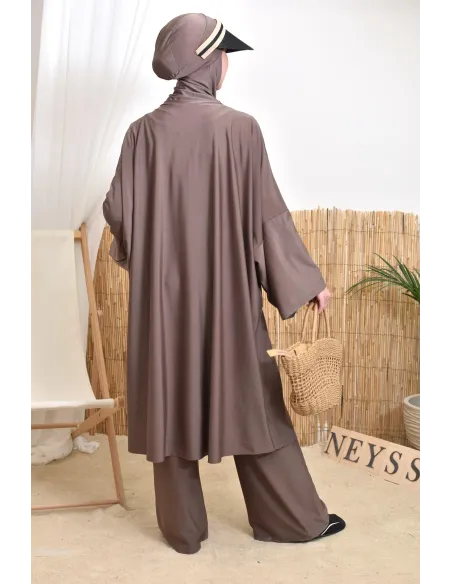 Women's hijabi burkini, mastour pair, high-quality fabric