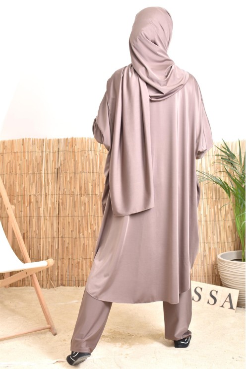 Burkini Badeanzug Schmetterlingsschnitt muslimische Frau, Sommer 