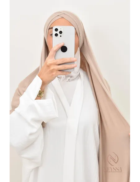 Hijab to put on jersey Neyssa creation, high quality sport hijab