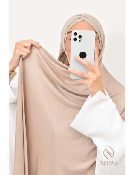 Hijab to put on jersey Neyssa creation, high quality sport hijab
