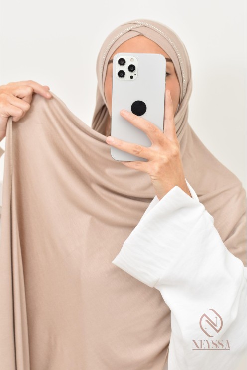 Hijab to put on jersey Neyssa creation, high quality sport hijab