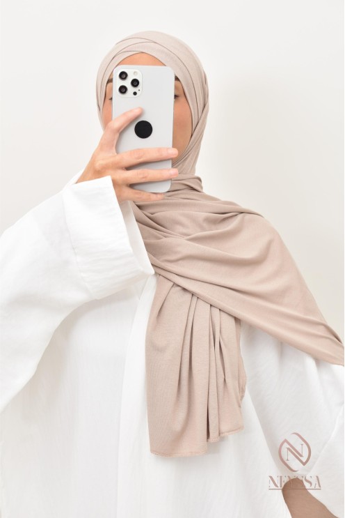 Hijab to put on jersey Neyssa creation, high quality sport hijab