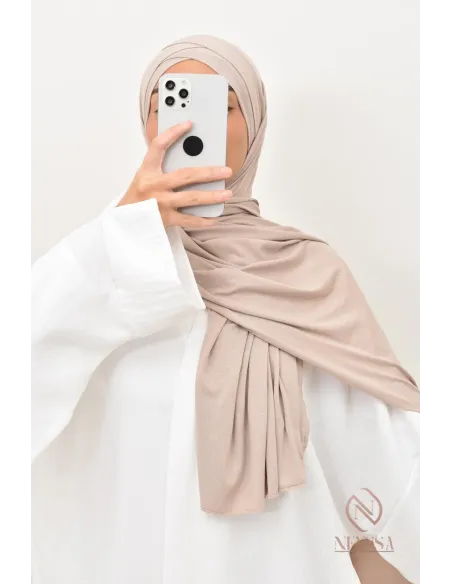 Hijab to put on jersey Neyssa creation, high quality sport hijab