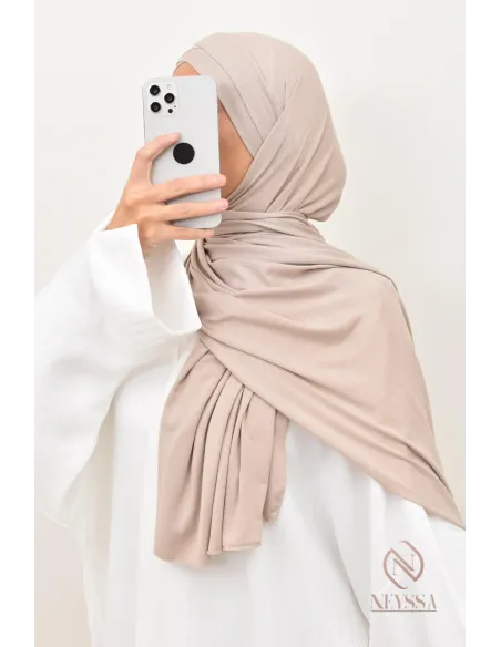 Hijab to put on jersey Neyssa creation, high quality sport hijab