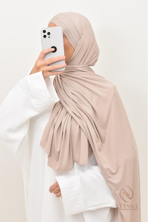Hijab to put on jersey Neyssa creation, high quality sport hijab