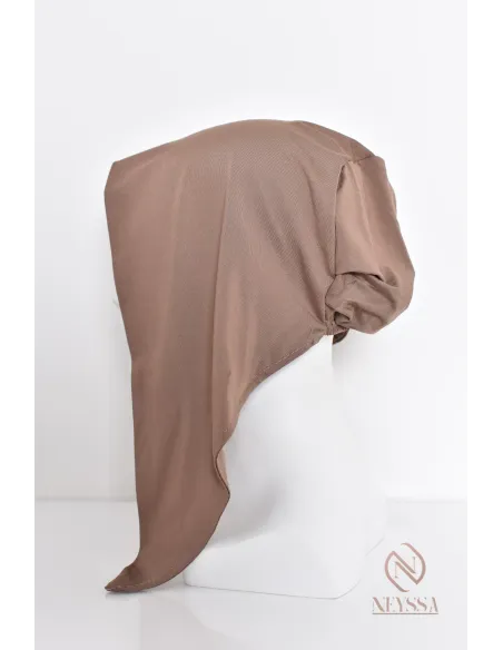 bonnet hijab à nouer lycra essentiel sous hijab pour fixation du hijab