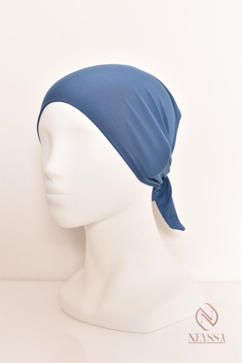 bonnet hijab à nouer lycra essentiel sous hijab pour fixation du hijab