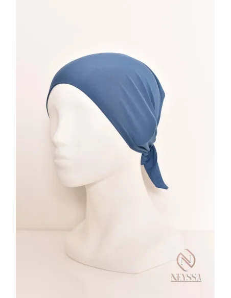 bonnet hijab à nouer lycra essentiel sous hijab pour fixation du hijab