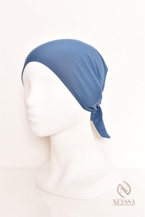 bonnet hijab à nouer lycra essentiel sous hijab pour fixation du hijab