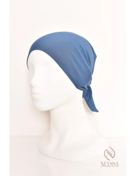 bonnet hijab à nouer lycra essentiel sous hijab pour fixation du hijab