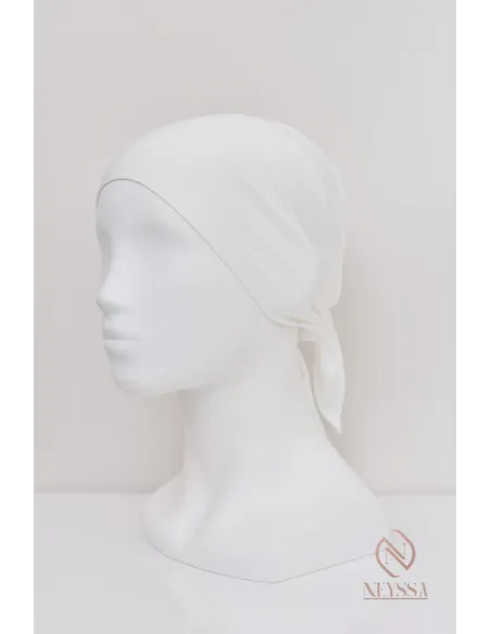 bonnet hijab à nouer lycra essentiel sous hijab pour fixation du hijab