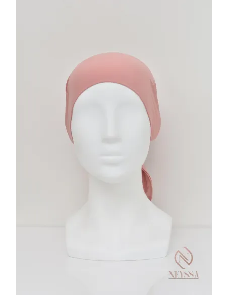 bonnet hijab à nouer lycra essentiel sous hijab pour fixation du hijab