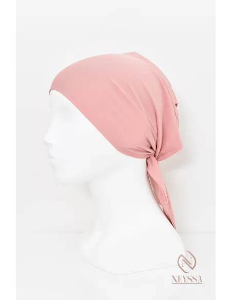 bonnet hijab à nouer lycra essentiel sous hijab pour fixation du hijab