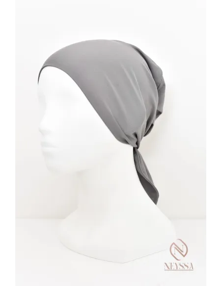bonnet hijab à nouer lycra essentiel sous hijab pour fixation du hijab