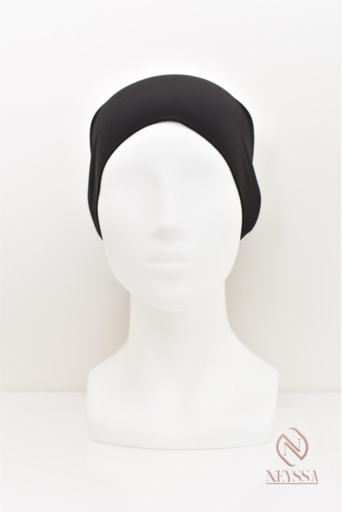 bonnet hijab à nouer lycra essentiel sous hijab pour fixation du hijab
