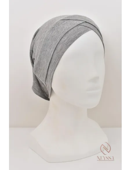 tube croisé sous hijab Confectionné dans un tissu fluide viscose