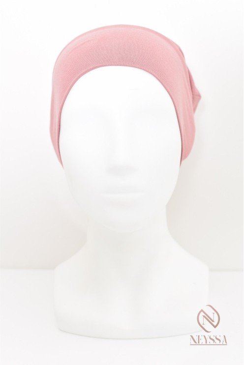 Bandeau bonnet hijab tube fermé en sous hijab pour femme voilée musulmane