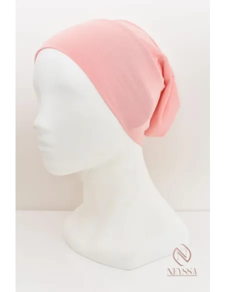 Bandeau bonnet hijab tube fermé en sous hijab pour femme voilée musulmane