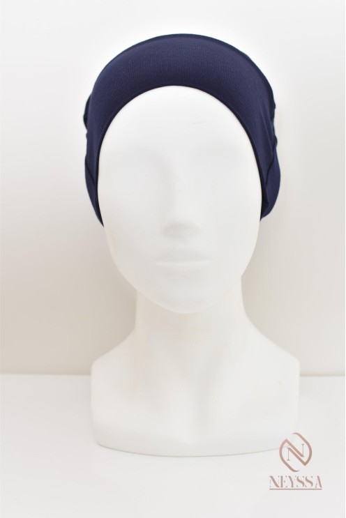 Bandeau bonnet hijab tube fermé en sous hijab pour femme voilée musulmane