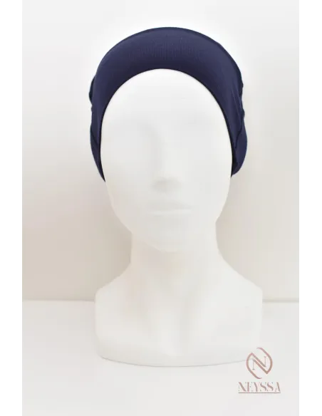 Bandeau bonnet hijab tube fermé en sous hijab pour femme voilée musulmane