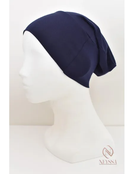 Bandeau bonnet hijab tube fermé en sous hijab pour femme voilée musulmane
