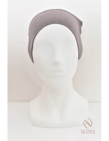 Bandeau bonnet hijab tube fermé en sous hijab pour femme voilée musulmane