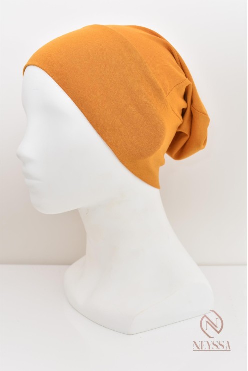 Bandeau bonnet hijab tube fermé en sous hijab pour femme voilée musulmane