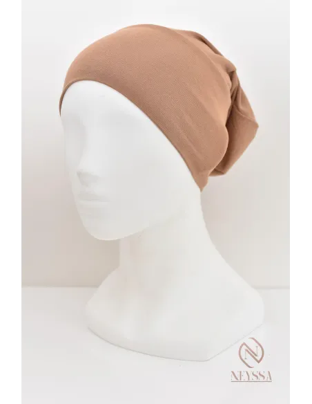Bandeau bonnet hijab tube fermé en sous hijab pour femme voilée musulmane