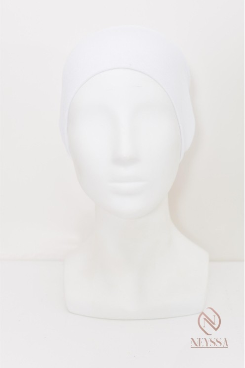 Bandeau bonnet hijab tube fermé en sous hijab pour femme voilée musulmane