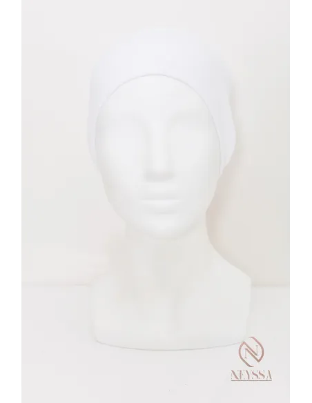 Bandeau bonnet hijab tube fermé en sous hijab pour femme voilée musulmane
