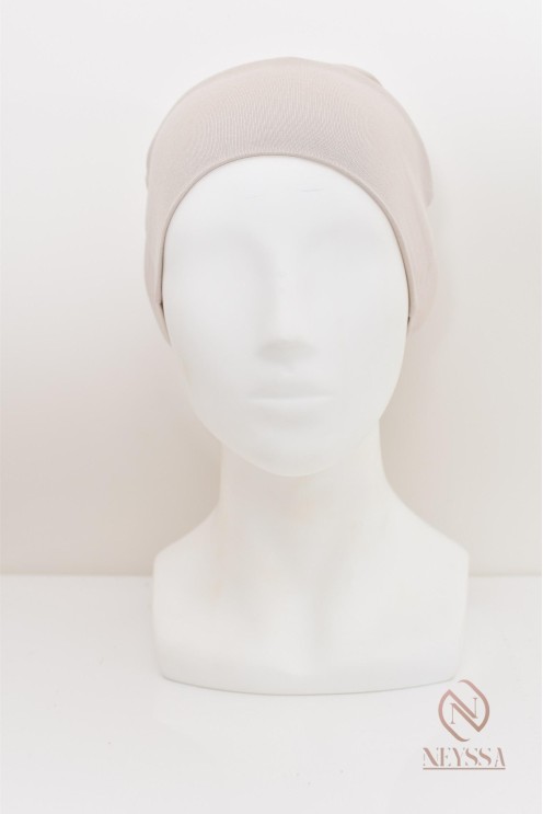 Bandeau bonnet hijab tube fermé en sous hijab pour femme voilée musulmane