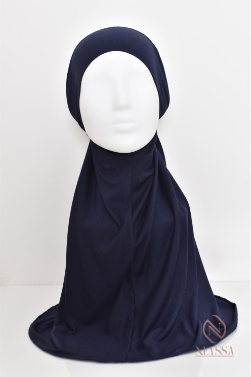 Hijab à nouer façon jilbab