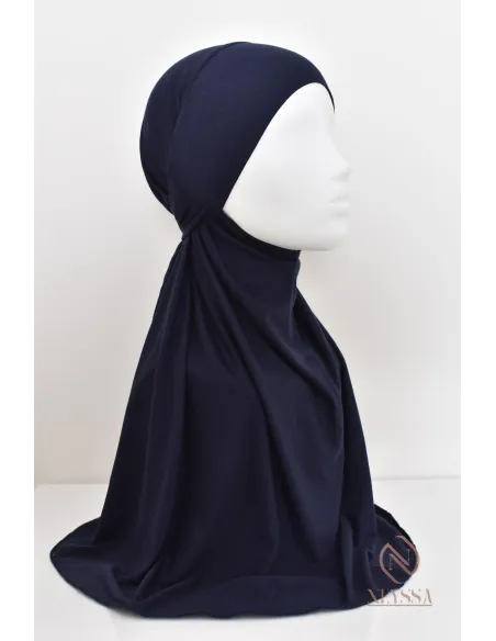 Hijab à nouer façon jilbab