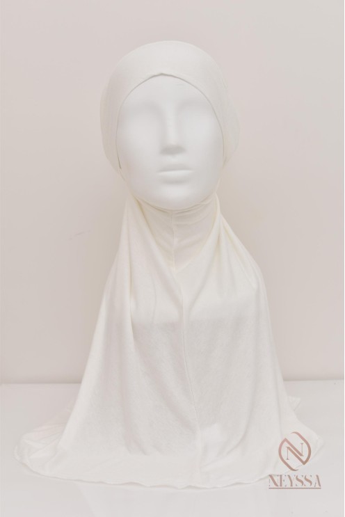 Hijab à nouer façon jilbab