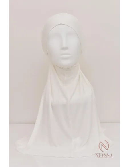 Hijab à nouer façon jilbab