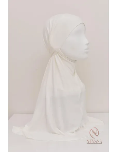 Hijab à nouer façon jilbab