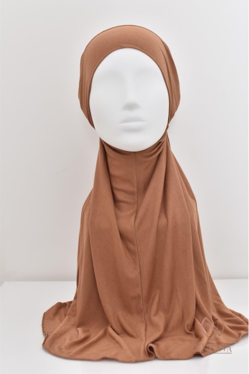 Hijab à nouer façon jilbab