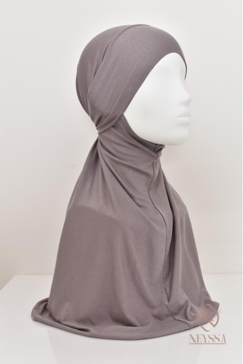 Hijab à nouer façon jilbab