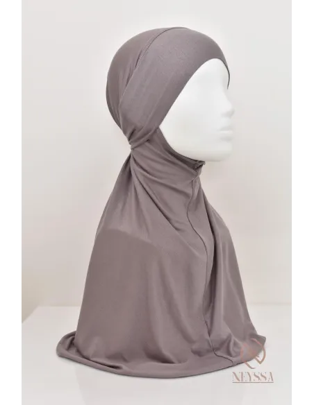 Hijab à nouer façon jilbab
