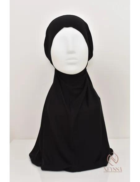 Hijab à nouer façon jilbab