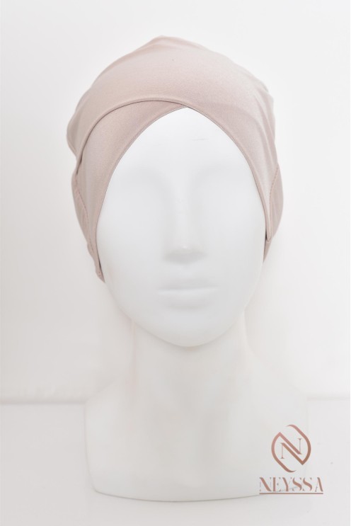 Headband crossed in under hijab cheap for muslim veiled woman