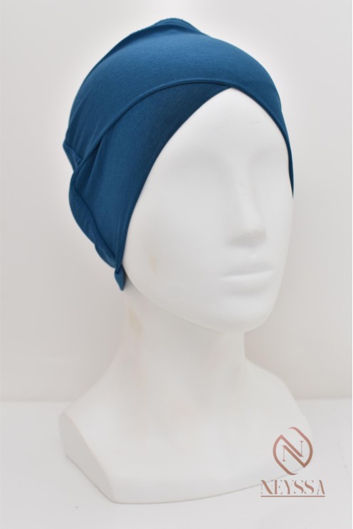 Headband crossed in under hijab cheap for muslim veiled woman