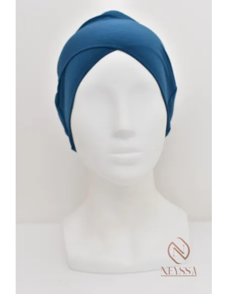 Headband crossed in under hijab cheap for muslim veiled woman