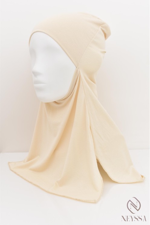 cagoule sous hijab bien couvrante pour porter sous un hijab 