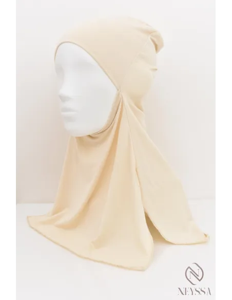 cagoule sous hijab bien couvrante pour porter sous un hijab 
