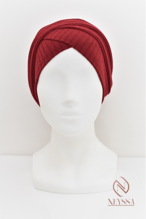  turban croisé jersey pas cher , turban sous hijab, turban style