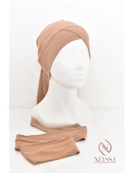  turban croisé jersey pas cher , turban sous hijab, turban style