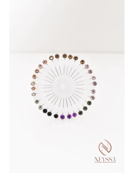 lot de 30 épingle à strass pour vos hijab de fête hijab de mariage