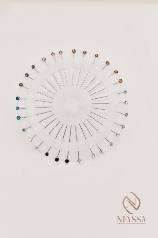 Satz Hijab-Befestigungsstifte für muslimische verschleierte Frau