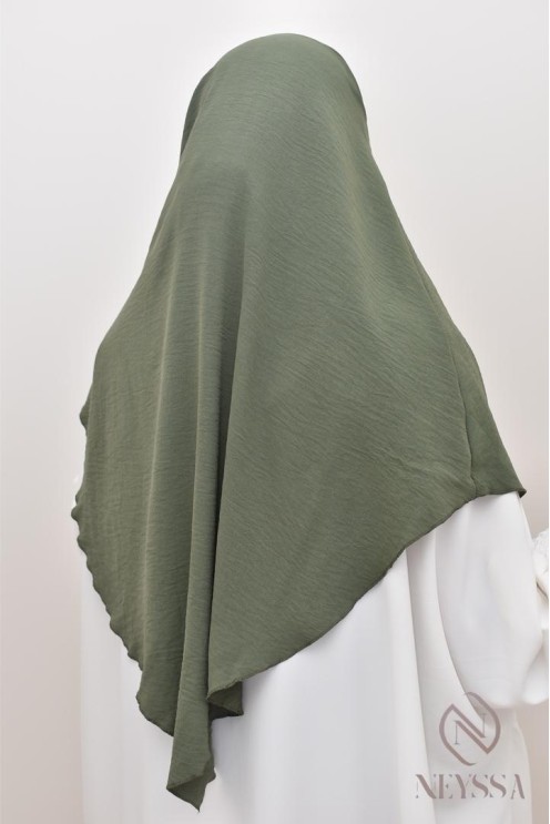 Cheap round flowing jazz khimar for muslim woman